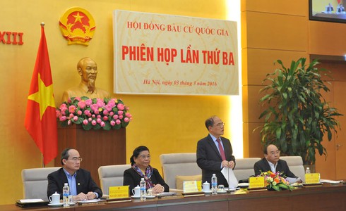 Hội đồng Bầu cử Quốc gia: Công tác bầu cử đang triển khai đúng tiến độ - ảnh 1