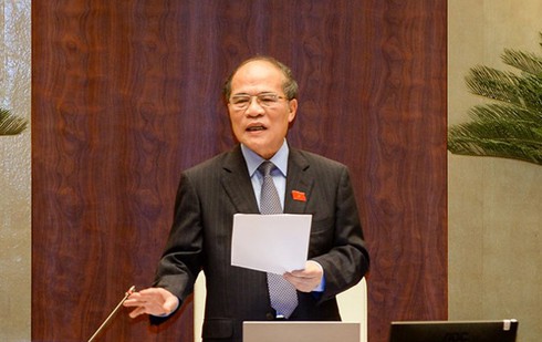 Hôm nay, miễn nhiệm chức vụ Chủ tịch Quốc hội đối với ông Nguyễn Sinh Hùng - ảnh 1
