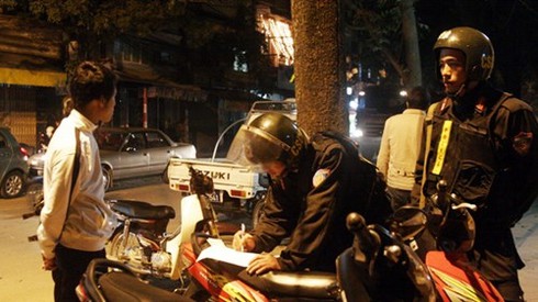 Cảnh sát Hà Nội được
