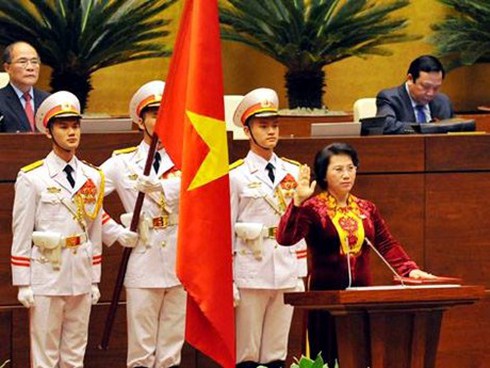 Sáng nay, Chủ tịch Quốc hội khóa 14 tuyên thệ nhậm chức - ảnh 1