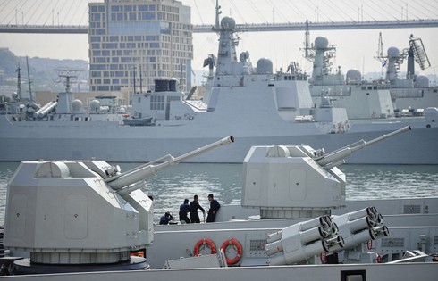 Hơn 20 tàu chiến Nga-Trung sẽ tập trận “hợp tác trên biển” giai đoạn II - ảnh 1