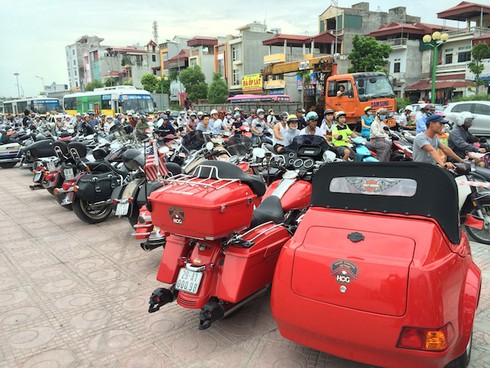 Harley-Davidson Hà Nội ra mắt ầm ĩ gây tắc đường - ảnh 5