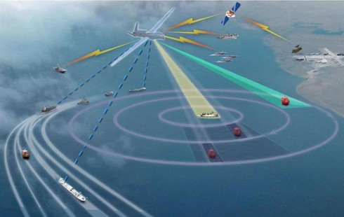 Diều hâu trên biển - máy bay không người lái MQ – 4C Triton BAMS - ảnh 2