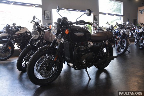 Triumph công bố giá bán xe Bonneville T120 và Thruxton R 2016 giá từ 450 triệu - ảnh 4