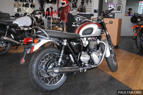 Triumph công bố giá bán xe Bonneville T120 và Thruxton R 2016 giá từ 450 triệu - ảnh 11