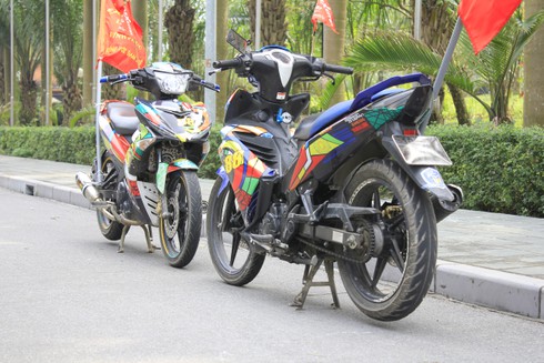 Ngắm anh em sinh đôi Exciter 135, 150 trong bộ áo mới - ảnh 5