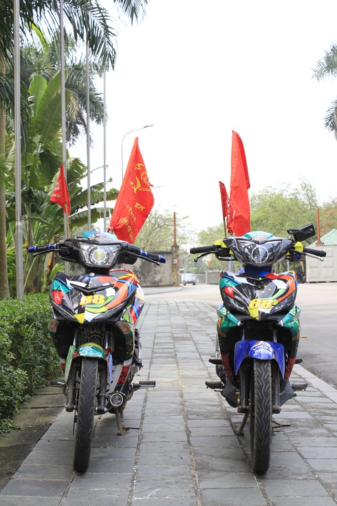 Ngắm anh em sinh đôi Exciter 135, 150 trong bộ áo mới - ảnh 4