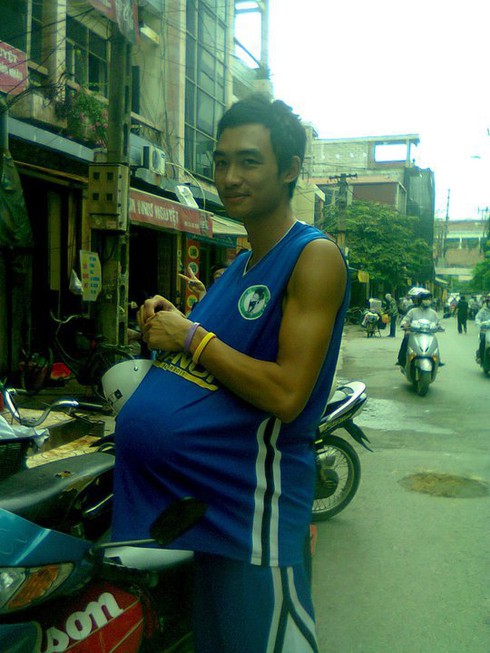 Người mẫu Nam Cao lộ ảnh thời
