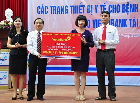 VietinBank tài trợ gần 4,8 tỷ đồng cho Bệnh viện C Thái Nguyên - ảnh 2