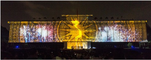 Những hình ảnh 3D Mapping ấn tượng nhất - ảnh 1