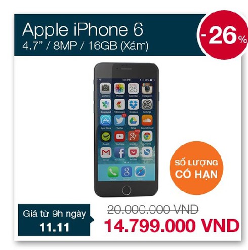 Lazada giảm thêm 11% giá các mặt hàng công nghệ trong ngày 11.11 - ảnh 2