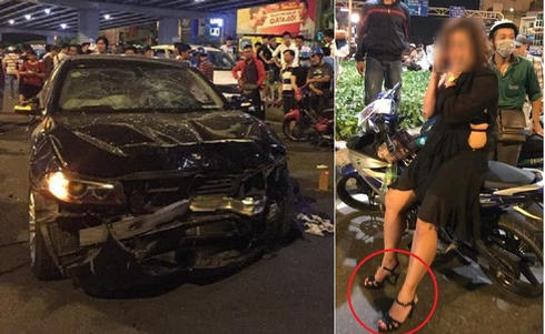 Nữ tài xế BMW gây tai nạn ở TP Hồ Chí Minh bị bắt  Đăng trên báo Bắc  Giang