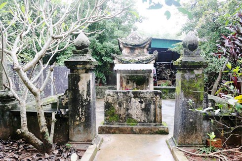 Hà Tĩnh: Phát hiện ngôi mộ cổ có kiến trúc độc đáo trong vườn nhà dân - ảnh 1