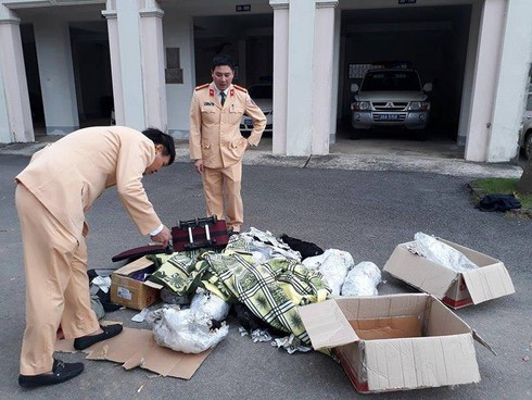 Hà Tĩnh: Phát hiện hàng loạt cá thể vọoc giấu trong… valy quần áo - ảnh 2