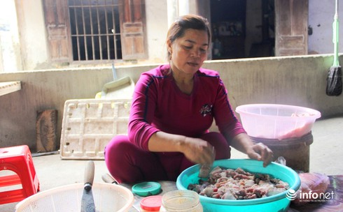 Nghệ An: Đặc sản bánh chưng Vĩnh Hòa hối hả vào vụ Tết - ảnh 5