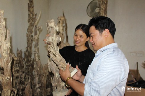 Chiêm ngưỡng dó trầm giá trăm triệu ở miền núi Hà Tĩnh - ảnh 6