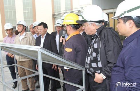 Bộ TN&MT kiểm tra tại Formosa về công tác khắc phục sự cố môi trường - ảnh 1