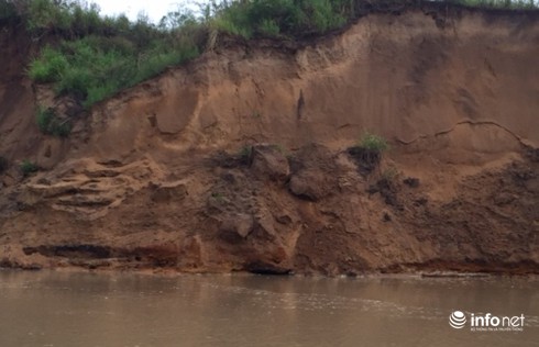 Video: Sông Krông Ana sạt lở trầm trọng vì hàng loạt “tàu ma” (1) - ảnh 2