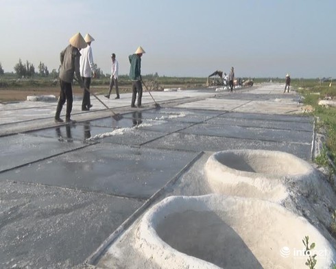 Hà Tĩnh: Diêm dân Kỳ Hà vững tin vào vụ muối mới - ảnh 2