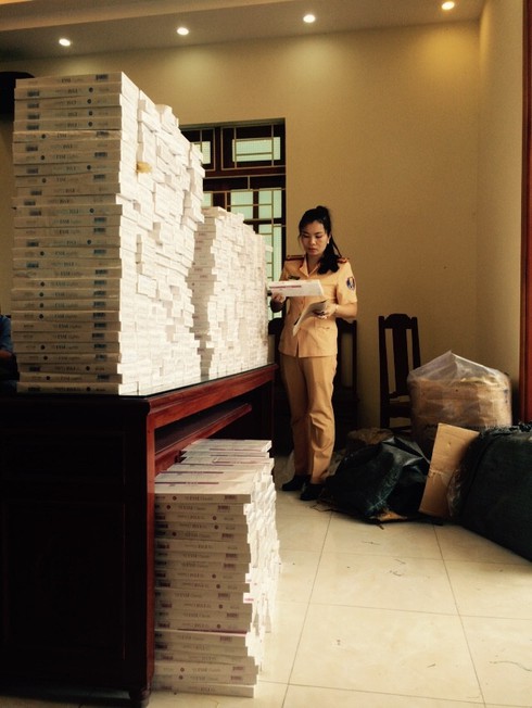 Thanh Hóa: 6.000 bao thuốc lá lậu