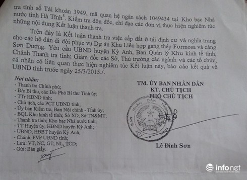 Hà Tĩnh: “Thu hồi hàng trăm lô đất TĐC DA Formosa còn rập khuôn, máy móc” - ảnh 2