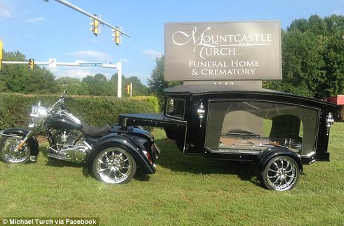 Độc đáo xe tang Harley Davidson ở Mỹ - ảnh 2