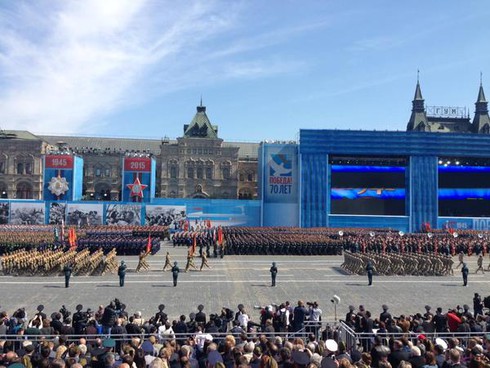 Những hình ảnh thú vị bên lề lễ duyệt binh Ngày Chiến thắng Phát xít - ảnh 3