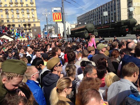 Những hình ảnh thú vị bên lề lễ duyệt binh Ngày Chiến thắng Phát xít - ảnh 5