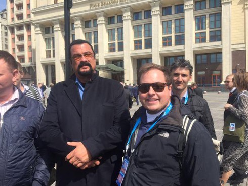 Những hình ảnh thú vị bên lề lễ duyệt binh Ngày Chiến thắng Phát xít - ảnh 7