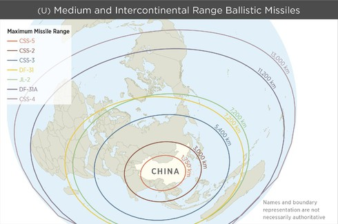 Lầu Năm Góc: Tên lửa Trung Quốc đủ sức phá hoại toàn nước Mỹ - ảnh 1