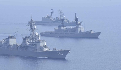 Trung Quốc tập trận chống tàu ngầm trên Biển Đông - ảnh 1