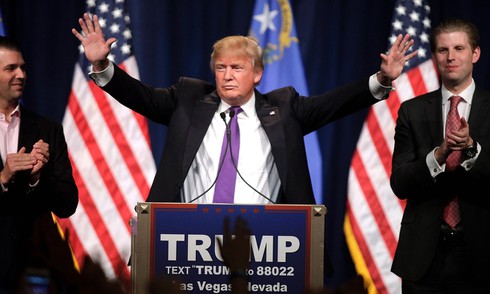 Bầu cử TT Mỹ: Tỉ phú Donald Trump tiếp tục giành thắng lợi - ảnh 1