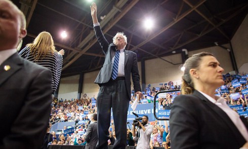 Bầu cử Tổng thống Mỹ: Clinton, Sanders đều chiến thắng - ảnh 2