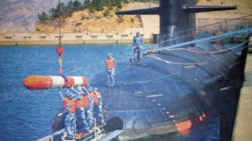 Lộ diện ảnh chụp tàu ngầm hạt nhân mới của Trung Quốc - ảnh 1