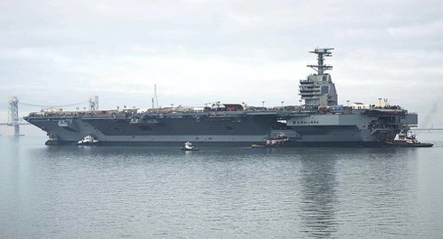 Hàng không mẫu hạm Gerald R. Ford của Mỹ chưa hoạt động đã lỗi thời? - ảnh 2