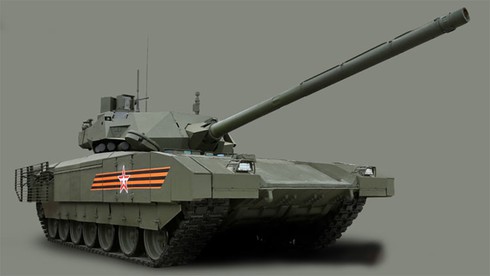 Quân đội Nga sẽ mua 100 xe tăng T-14 Armata - ảnh 1