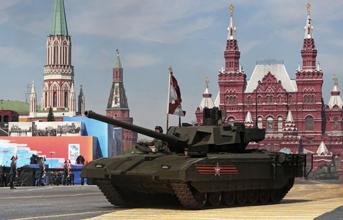 Cận cảnh dàn xe tăng “khủng” của Quân đội Nga - ảnh 8