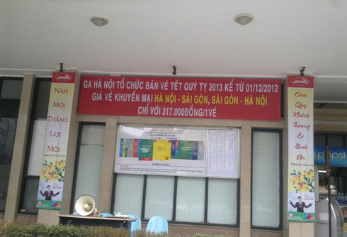 Vé tàu Tết: Hỏi “cò” thì ngày nào cũng có! - ảnh 2