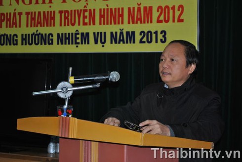 Giám đốc Đài PT-TH Thái Bình bị đình chỉ 15 ngày - ảnh 1
