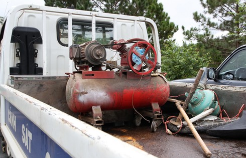 Đà Lạt: Đào hầm