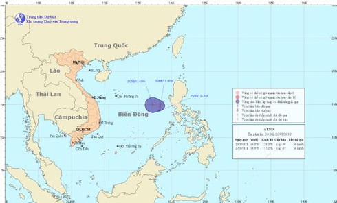 Tin áp thấp nhiệt đới mới nhất sáng 26/9: Có khả năng mạnh thêm - ảnh 1