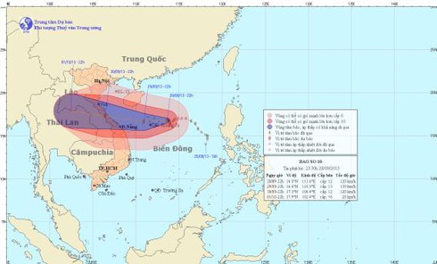 Tin bão số 10 khẩn cấp và dự báo thời tiết ngày 29/9 - ảnh 1