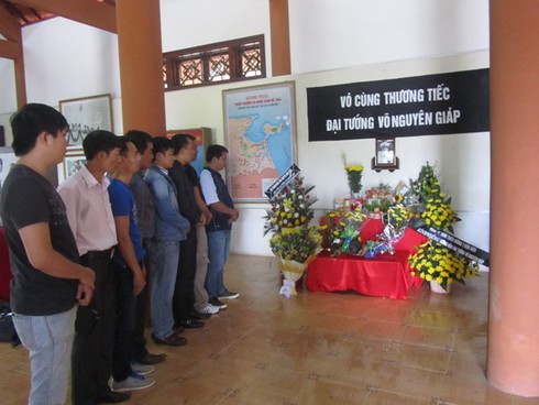 Điện Biên: Ban thờ Đại tướng Võ Nguyên Giáp trên đồi E2 - ảnh 1