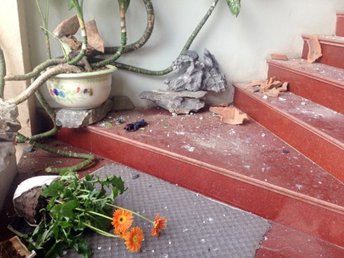 Thiệt hại vụ nổ là không lớn.