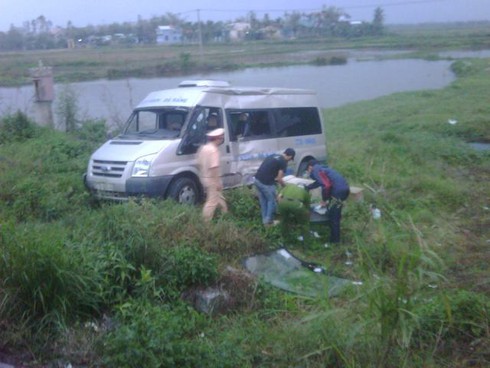 Quảng Nam: Xe khách mất lái, 5 người trọng thương - ảnh 2