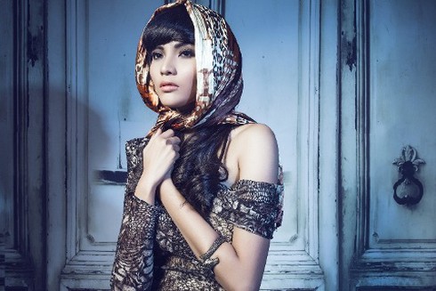 Trương Thị May đẹp kiêu sa trước chung kết Miss Universe - ảnh 1