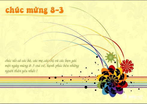 Thiệp chúc mừng ngày 8/3 đẹp, ý nghĩa nhất - ảnh 4