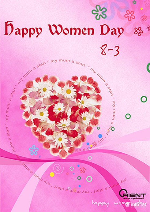 Thiệp chúc mừng ngày 8/3 đẹp, ý nghĩa nhất - ảnh 11