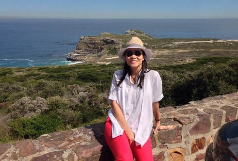 Thu Minh đi trực thăng cùng chồng du ngoạn Nam Phi - ảnh 4