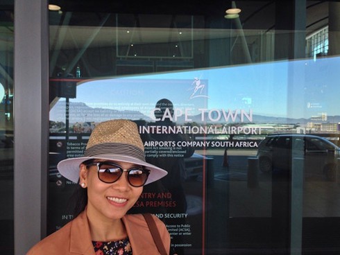 Thu Minh đi trực thăng cùng chồng du ngoạn Nam Phi - ảnh 6